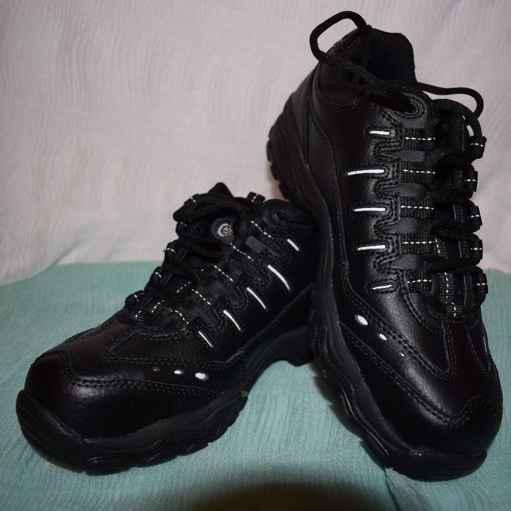Black steel toe ESD Hytest Safety Shoes